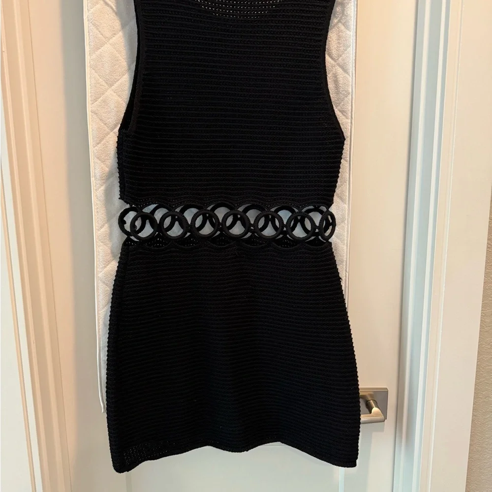 Mango Black Mini Dress - Picture 3 of 4